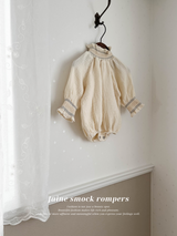 Jaine smock rompers