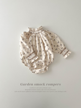 Garden smock rompers