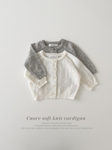 Cuore soft knit cardigan