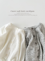 Cuore soft knit cardigan