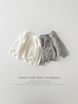 Cuore soft knit cardigan