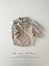 Dung dung check blouse