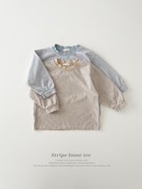 Stripe loose tee (kids)