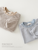 Stripe loose tee (kids)