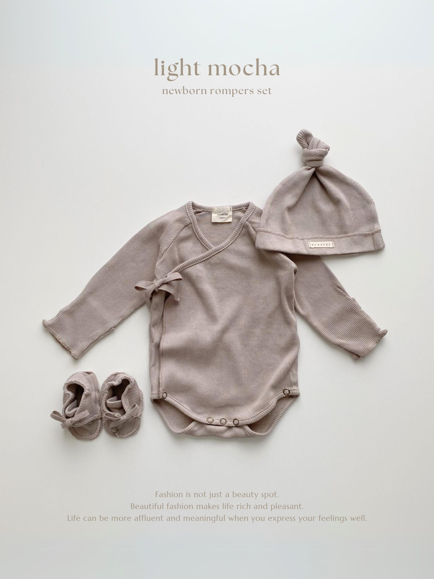 Newborn rompers set