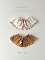 Ruffle bib set