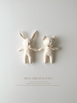 Best friend bunny rattle(eyelet)