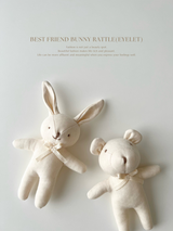 Best friend bunny rattle(eyelet)