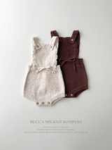 Becca mix knit rompers