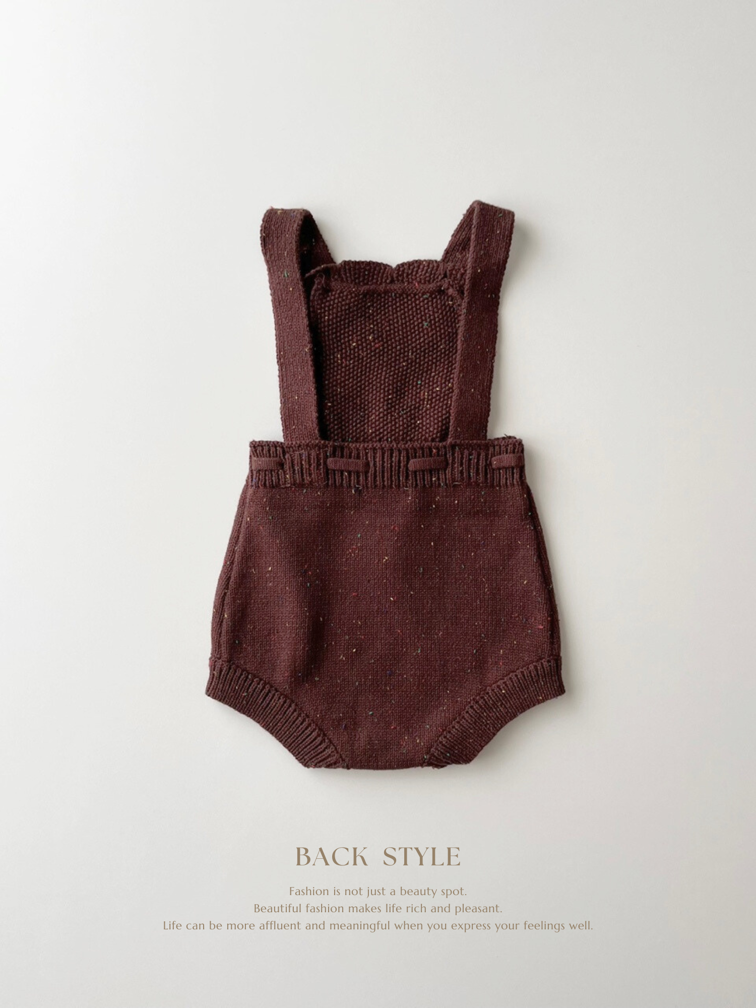 Becca mix knit rompers