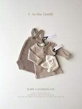 ［1+ in the family］LOTTE-bb romper / taupe