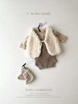 ［1+ in the family］LOTTE-bb romper / taupe