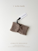 ［1+ in the family］CHARLOTTE-bb bandeau / taupe