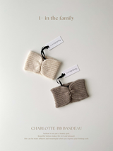 ［1+ in the family］CHARLOTTE-bb bandeau / taupe