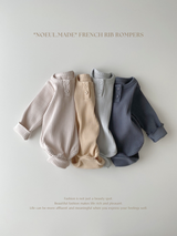 *Noeul.made* french rib rompers