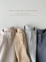 *Noeul.made* french rib rompers