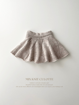 Mix knit culotte