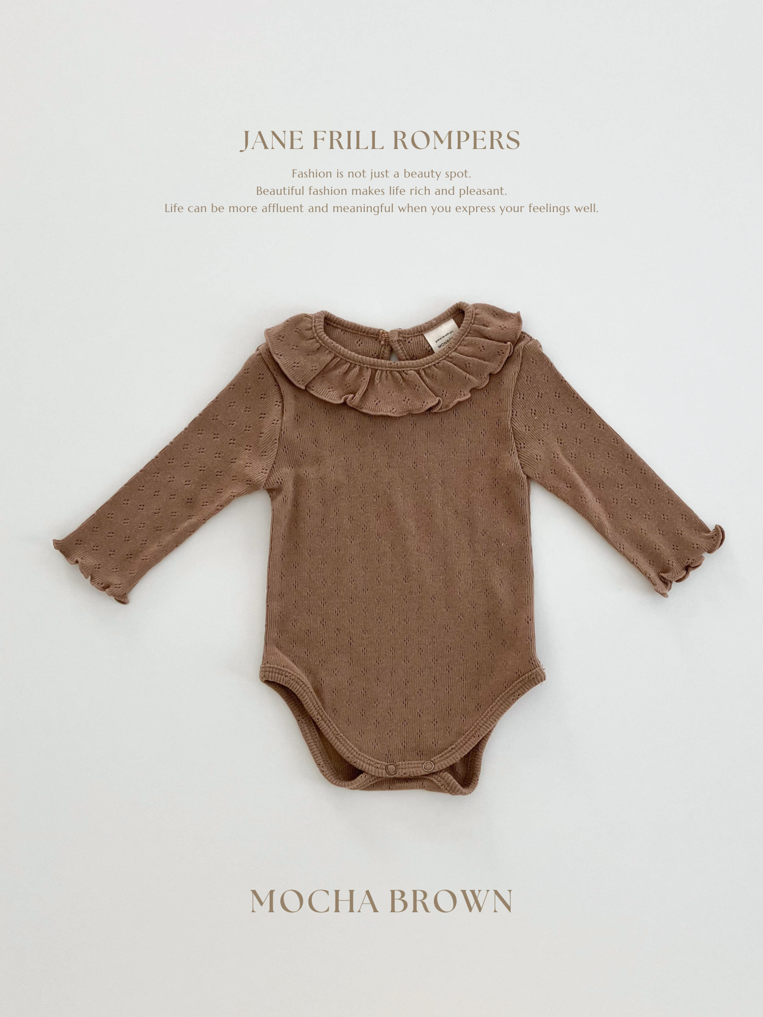 Jane frill rompers