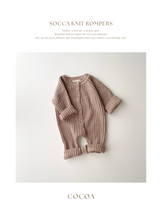 Socca knit rompers