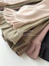 Color flare pants