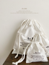 Drawstring bag - 3 piece set -