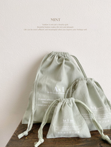 Drawstring bag - 3 piece set -