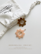 Drawstring bag - 3 piece set -