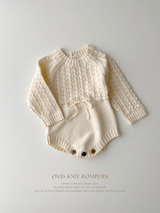 Ovis knit rompers