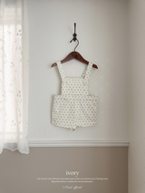 Blooming short salopette