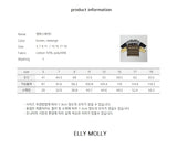 ［ELLY MOLLY］Campus layered tee