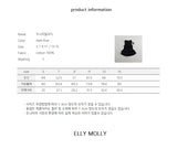 ［ELLY MOLLY］Mona frill denim one-piece