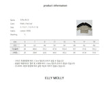 ［ELLY MOLLY］Domino stripe pigment tee