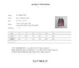 ［ELLY MOLLY］Bubble crop bustier