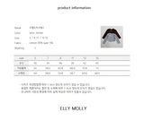 ［ELLY MOLLY］Giselle dot shirring tee