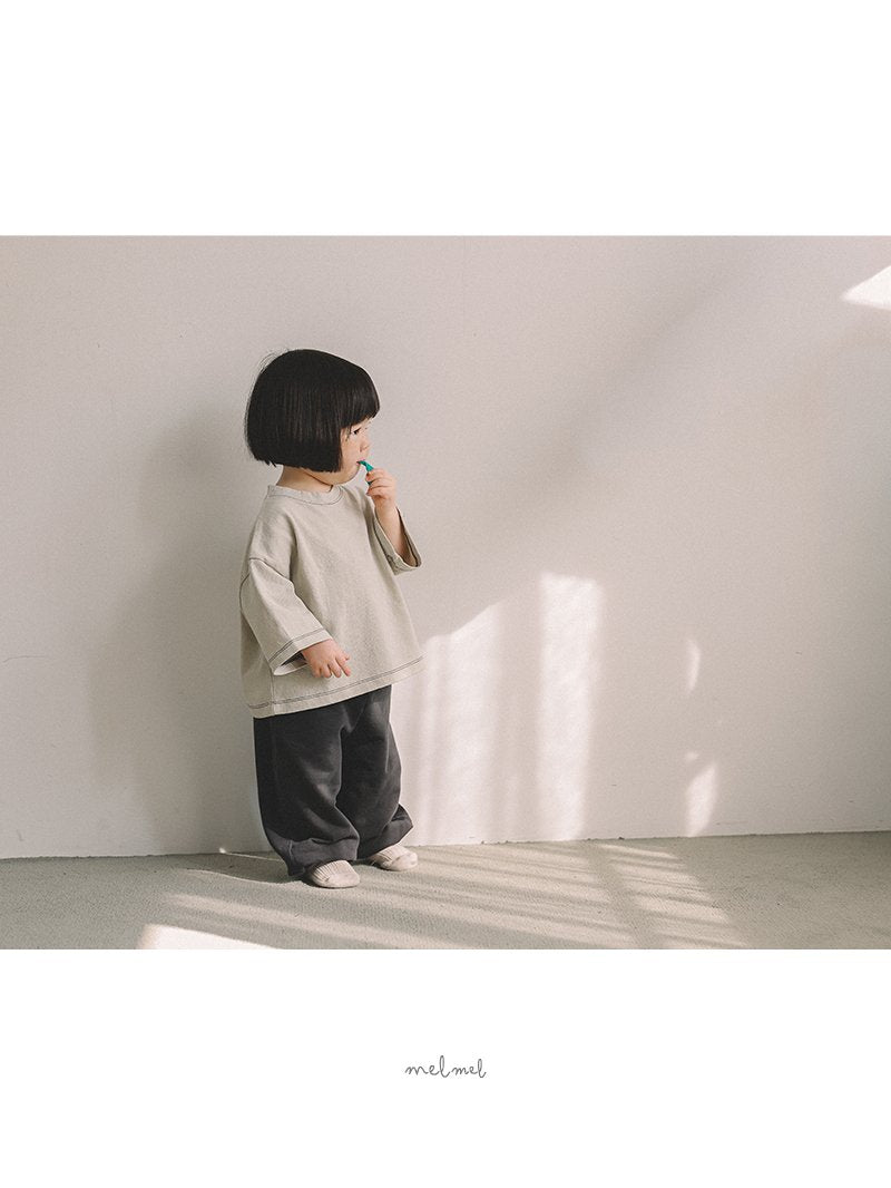 ［MELMEL］Boxy tee