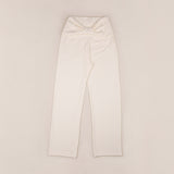 ［peekaboo］Ribbon maternity stretch pants (long)