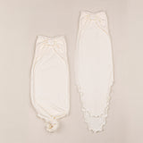 ［peekaboo］Ribbon newborn swaddle