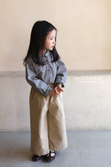 ［DISCO BONBON］Button wide pants