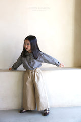 ［DISCO BONBON］Button wide pants