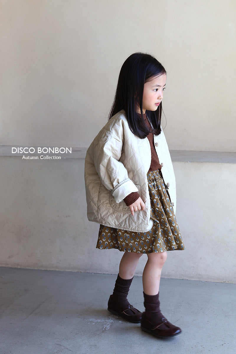 ［DISCO BONBON］Ribbon tie skirt