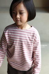 ［DISCO BONBON］Saint stripe honey tee