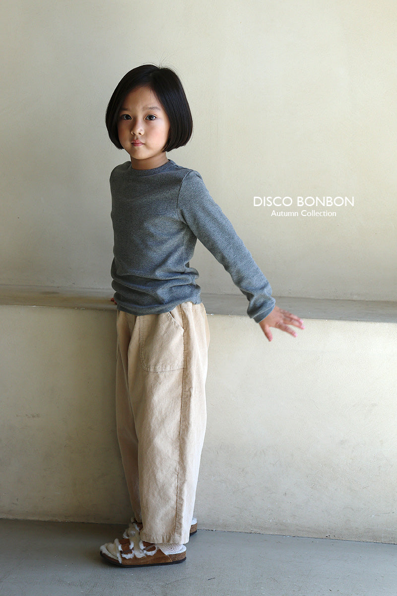 ［DISCO BONBON］Soft corduroy pants