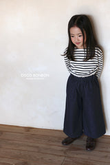 ［DISCO BONBON］Button wide pants