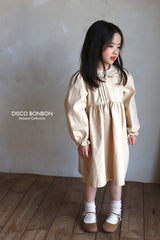 ［DISCO BONBON］Frill collor tuck one-piece