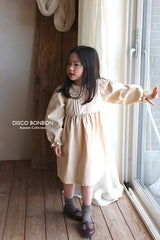 ［DISCO BONBON］Frill collor tuck one-piece