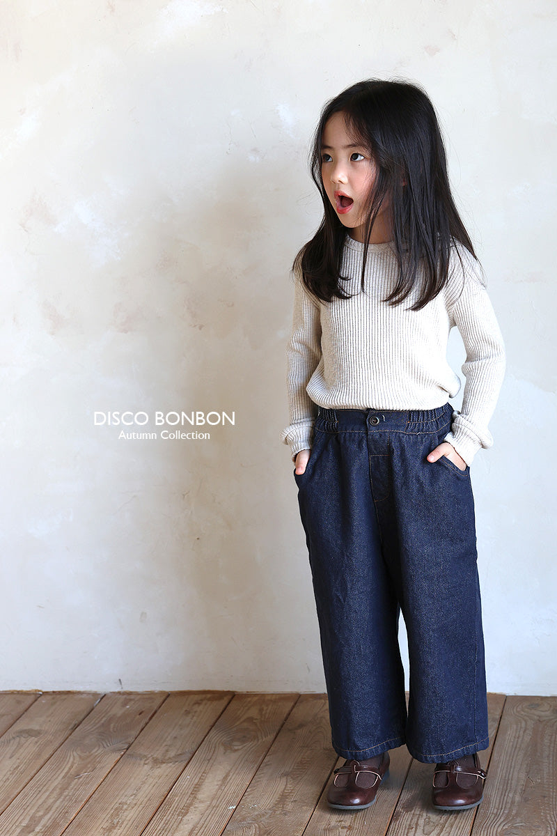 ［DISCO BONBON］Play cotton pants