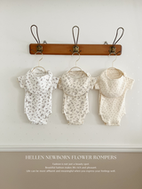 Hellen flower bib