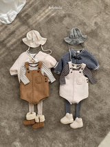 [bebeholic] Moose suspender rompers