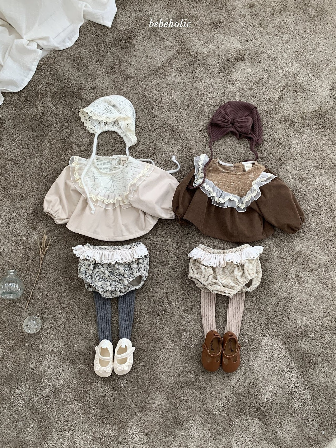 [bebeholic] Giselle lace flower bloomer