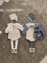 [bebeholic] Tiny rabbit suspender rompers